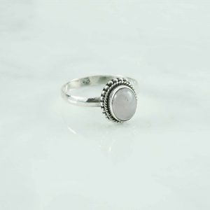 Rose Quartz Ring - RBA0036RQ/N105