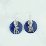 Abalone Earrings - EBA0125ABL/N110