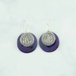 Abalone Earrings - EBA0181ABL/N114