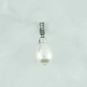 Synthetic Pearl Pendant - SPB0049PL/N106