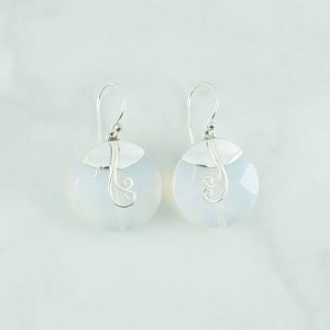 Synthetic Moonstone Earring - SEB0111MS/N80