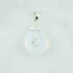 Synthetic Moonstone Pendant - SPB0052MS/N50