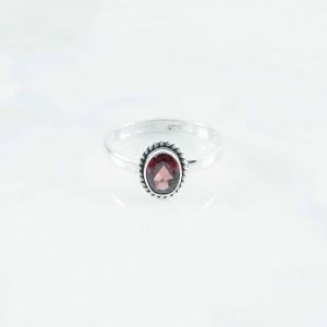 Garnet Ring - RBA0067GRT/N136