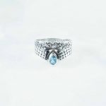 Blue Topaz Ring - RBA0070BT/N180