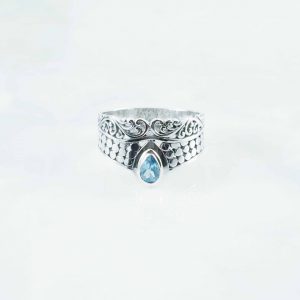Blue Topaz Ring - RBA0070BT/N180