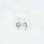 Blue Topaz Earring - EBA0143BT/N118