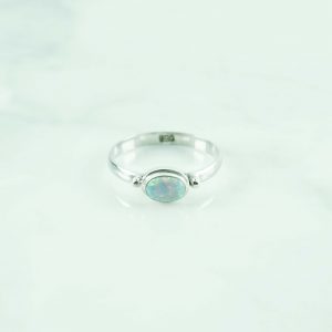 Synthetic Opal Ring-SRB0046OP/N120