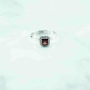 Garnet Ring -RBA0075GRT/N129