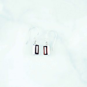 Garnet Earring -EBA0171GRT/N99