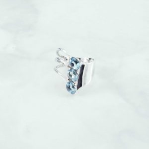 Blue Topaz Ring - RBA0085BT/N372
