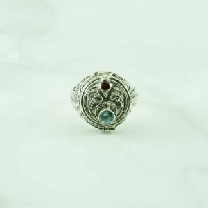 Blue Topaz Ring - RBA0086BT/N345