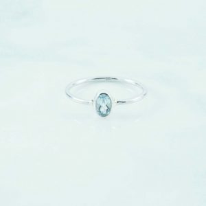 Blue Topaz Ring - RBA0087BT/N80