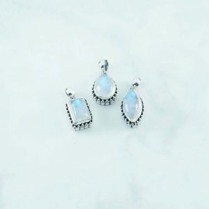 Moonstone Pendant - PBA0074MS/N160
