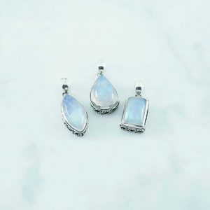 Moonstone Pendant - PBA0075MS/N160