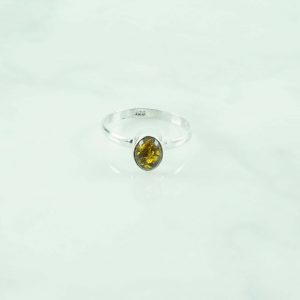Amber Ring - RBA0030AMR/N135