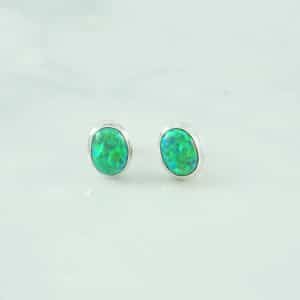 Synthetic Opal Earring - SEB0131OP/N124
