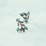 Blue Topaz Ring - RBA0090BT/N270