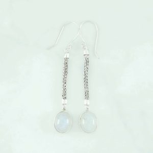 Moonstone Earring - EBA0150MS/N293