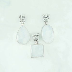 Moonstone Pendant - PBA0083MS/N300