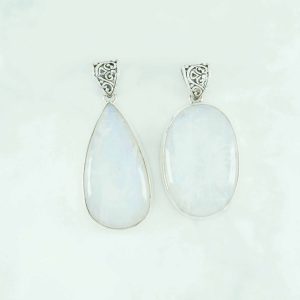 Moonstone Pendant - PBA0084MS/N650