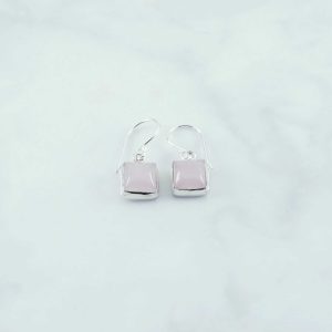 Rose Quartz Earring - EBA0068RQ/N126