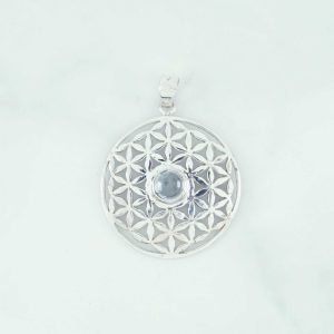 Blue Topaz Pendant - PBA0061BT/N200