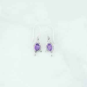 Amethyst Earring - EBA0191AMT/N167