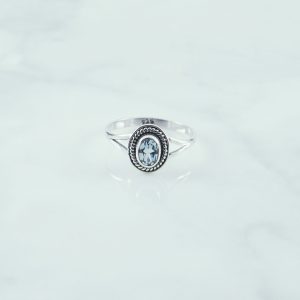 Blue Topaz Ring - RBA0095BT/N118