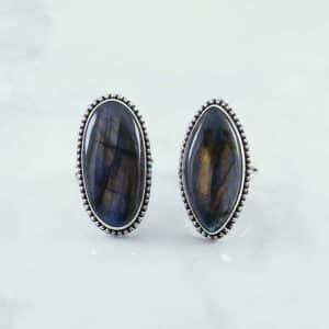 Labradorite Ring - RBA0076LBT/N685