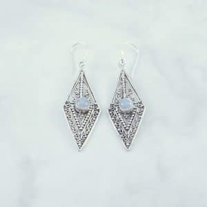 Moonstone Earring - EBA0157MS/N360