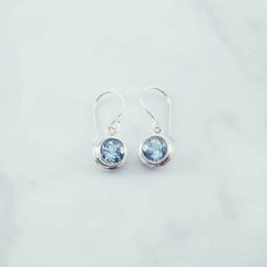 Blue Topaz Earring - EBA0188BT/N234
