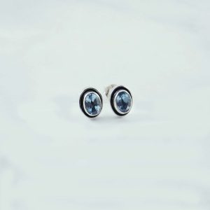 Blue Topaz Earring - EBA0189BT/N144
