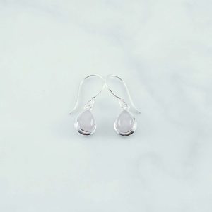 Rose Quartz Earring - EBA0070RQ/N115