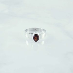 Garnet Ring - RBA0086GRT/N144