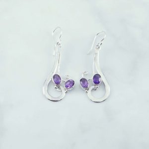 Amethyst Earring - EBA0196AMT/N351